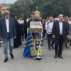 Областният управител Чавдар Божурски взе участие в посрещането на пояса на Богородица в Сливен