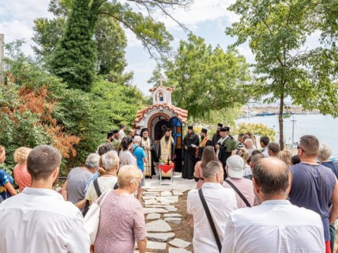 Освещаване на нов параклис в гр. Царево