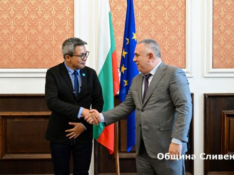 Новият представител на УНИЦЕФ за България посети Община Сливен