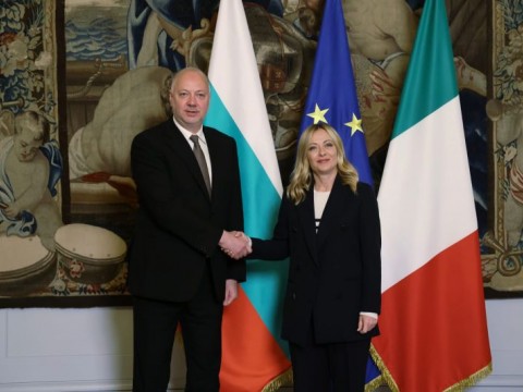 Желязков и италианският премиер Джорджа Мелони договориха провеждането на междуправителствена среща през март