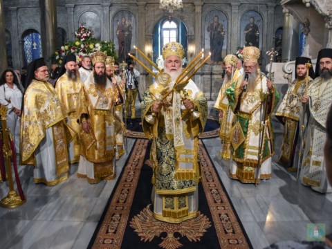 Съборна архиерейска св. Литургия в храм „Св. Богородица“ – гр. Бургас
