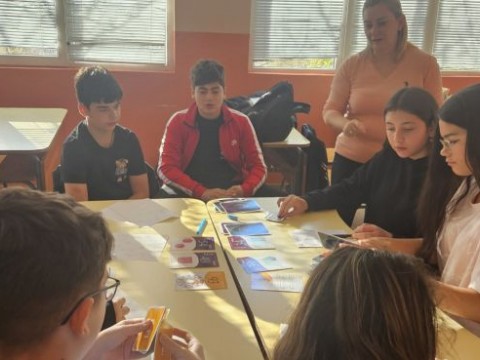 Забавен час по математика в ОУ “Панайот Хитов“