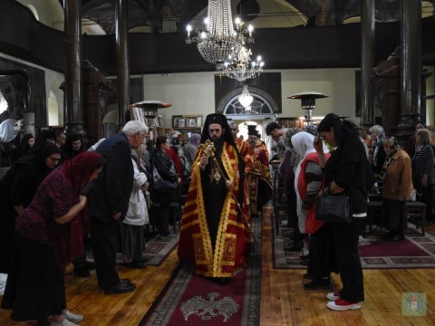 Празнична вечерня в храм “Св. Георги” в Ямбол