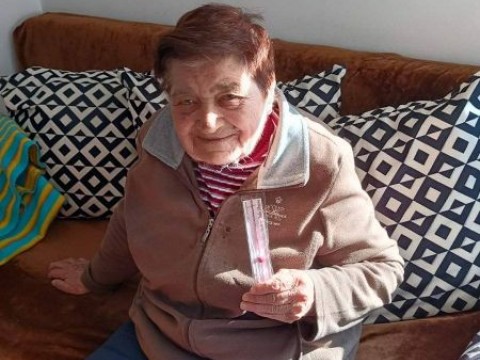 Домашният социален патронаж в Твърдица и Шивачево зарадва потребителите с мартенички