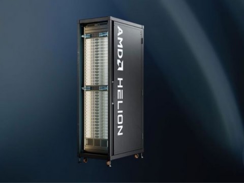 AMD представи шкаф за агентни AI решения - AMD Helion 