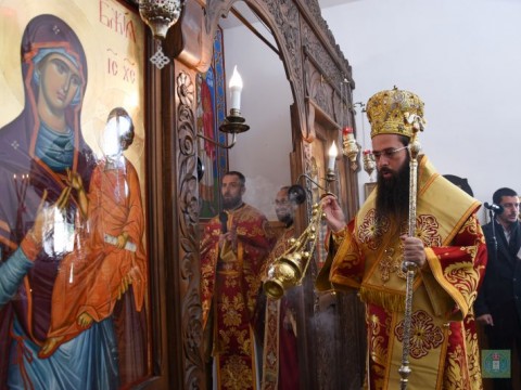 Освещаване на нов храм в село Хаджидимитрово