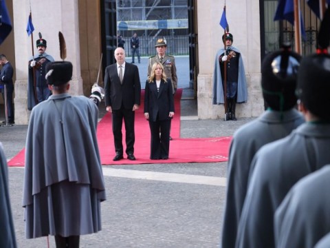Желязков и италианският премиер Джорджа Мелони договориха провеждането на междуправителствена среща през март