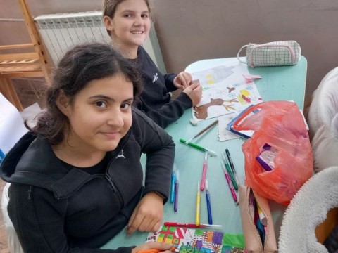 Коледна картичка -участие в конкурс  Коледна Магия“ 2025