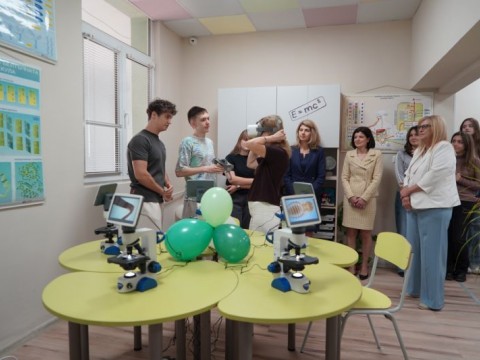 Откриване на СТЕМ център в ПГПЗЕ "Захарий Стоянов"
