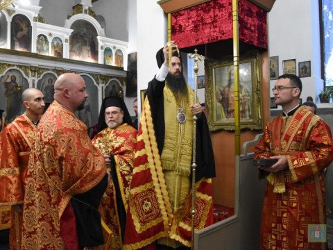 Празнична вечерня в храм „Св. цар Борис-Михаил“ в Царево