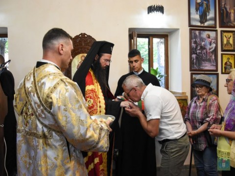 Празнична вечерня за празника на Света Троица 