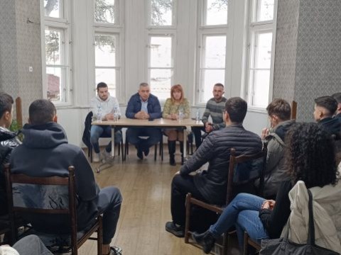 Кметът Стефан Радев участва в среща за кариерното ориентиране на ученици от 12 клас