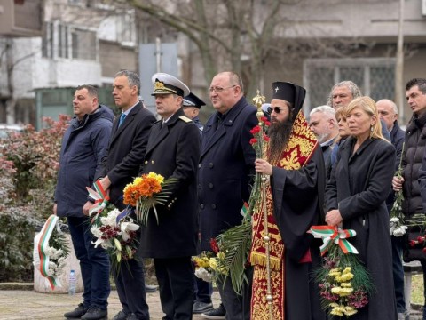 Благодарствен молебен по повод 148 години от Освобождението на гр. Бургас