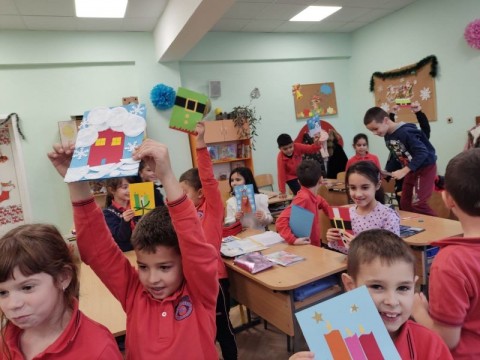 Размяна на коледни картички
