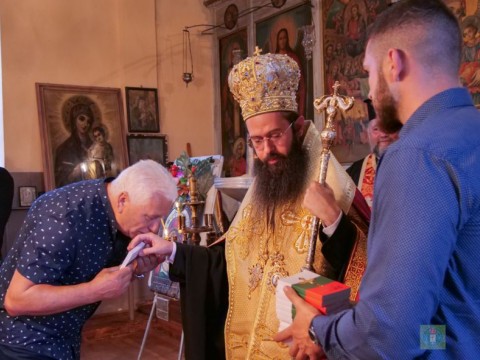 Сливенският митрополит Арсений посети село Маломир