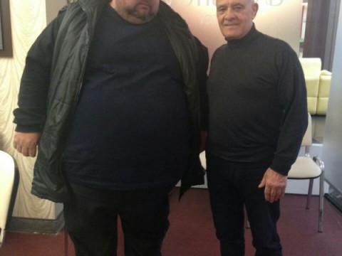 Димчо от Първомай с Иван преди терапията