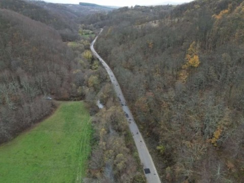 Община Котел извърши частичен ремонт по пътя Катунище – Нейково – граница с община Сливен