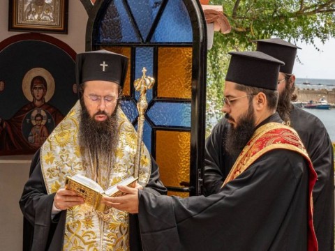 Освещаване на нов параклис в гр. Царево