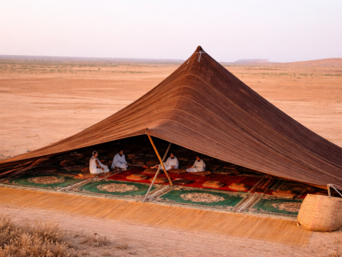 Хаима – бедуинската „къща от косми“, домът на пустинята