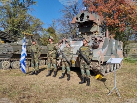 Премиерът и министърът на отбраната бяха гости на командно-щабно учение на Многонационалната бойна група на НАТО в България