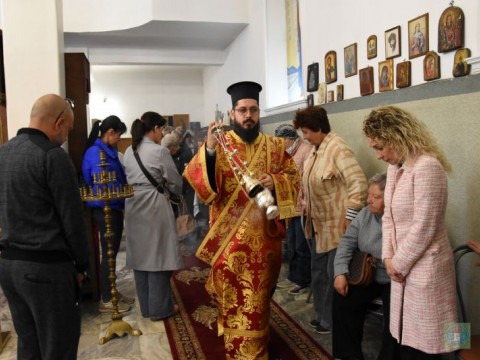 Празнична вечерня в храм „Св. цар Борис-Михаил“ в Царево