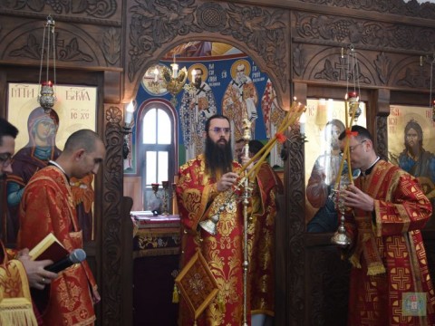 Освещаване на нов храм в село Хаджидимитрово
