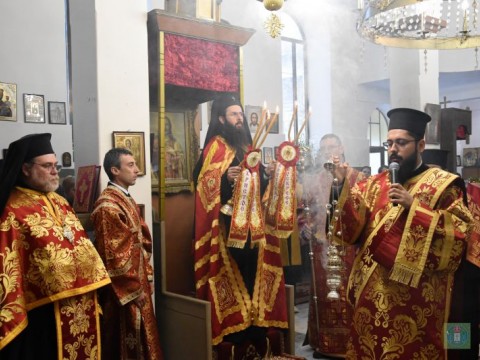 Празнична вечерня в храм „Св. цар Борис-Михаил“ в Царево