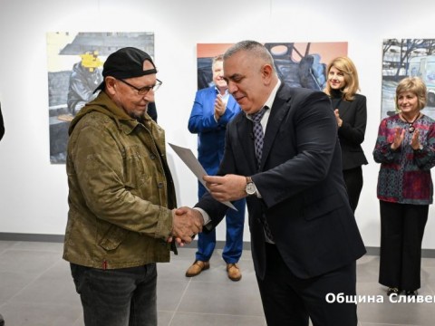 Стефан Радев откри обновената зала „Сирак Скитник“ и Националната изложба „Сливен’2026“