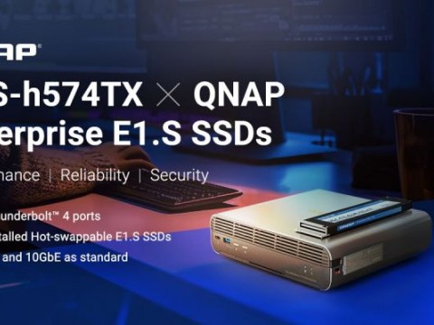 QNAP пуска NASbook с инсталирани корпоративен клас E1.S SSD за висока производителност и надеждност 