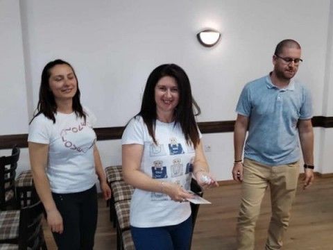 Обучение на тема: „Ефективни подходи за преодоляване на стреса и агресията в училище” и представяне на дейности по проект Еразъм + 