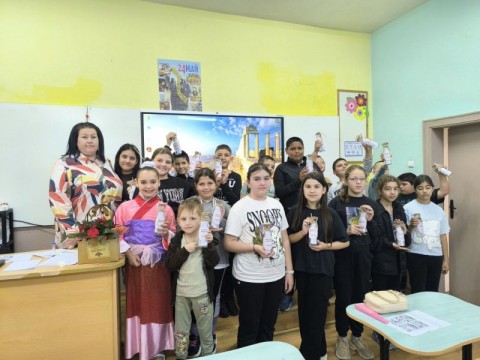 Открит урок на тема „Професии“ в ОУ “Панайот Хитов“