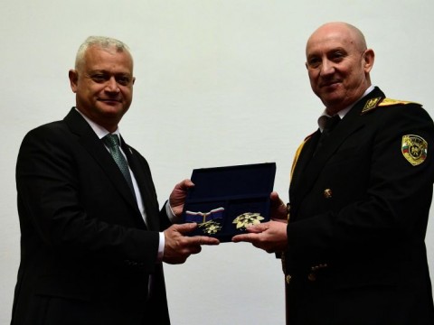 Старши комисар Димитър Величков напуска системата на МВР с почетно отличие „За доблест и заслуги”
