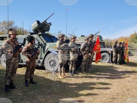 Премиерът и министърът на отбраната бяха гости на командно-щабно учение на Многонационалната бойна група на НАТО в България