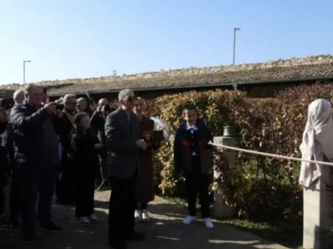 Бюст-паметник на д-р Петър Берон беше открит в Двора на Кирилицата в Плиска