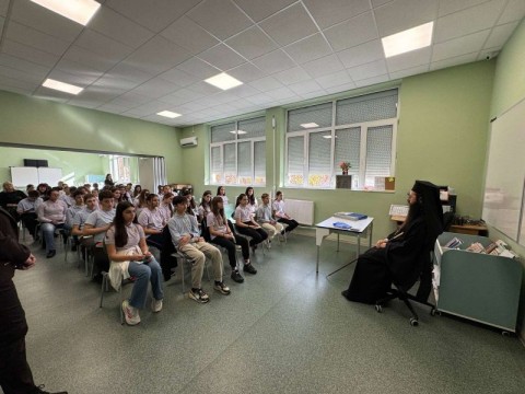 Беседа с учениците от 4 ОУ „Димитър Петков“ гр. Сливен