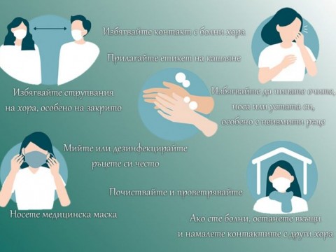 Препоръки за предпазване и намаляване на риска от заразяване с грип и ОРЗ