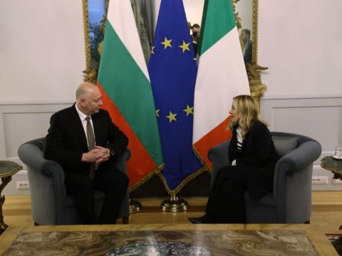 Желязков и италианският премиер Джорджа Мелони договориха провеждането на междуправителствена среща през март