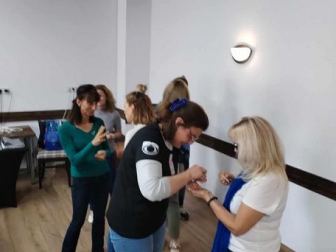 Обучение на тема: „Ефективни подходи за преодоляване на стреса и агресията в училище” и представяне на дейности по проект Еразъм + 