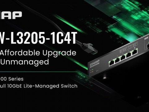 QNAP пуска QSW 3000 изцяло 10GbE Lite-Managed комутатор 