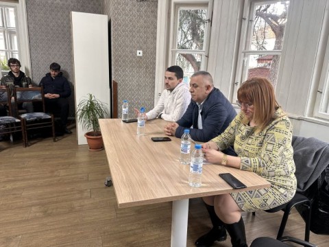 Кметът Стефан Радев участва в среща за кариерното ориентиране на ученици от 12 клас