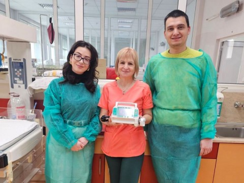 Отделението по неонатология в МБАЛ“Д-р Иван Селимински-Сливен“ – с благодарност за дарение