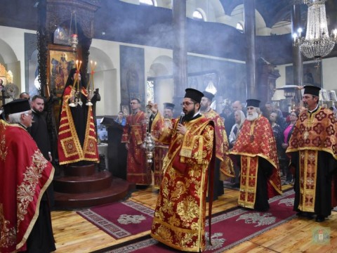 Празнична вечерня в храм “Св. Георги” в Ямбол