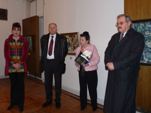 областният управител, кметът и директорът на ХГ с г-жа Димитрова