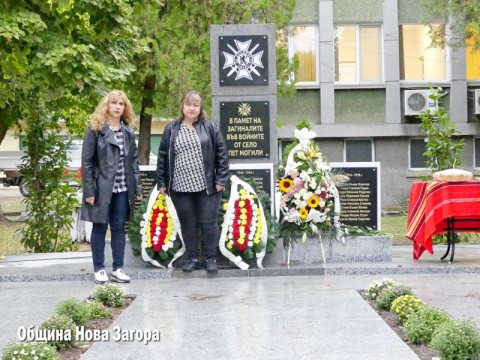 Село Пет могили откри военен паметник и отбеляза 100 години от създаването на читалището