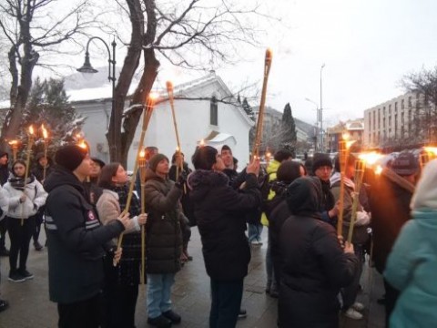 факелно шествие ПХГ 