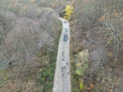 Община Котел извърши частичен ремонт по пътя Катунище – Нейково – граница с община Сливен