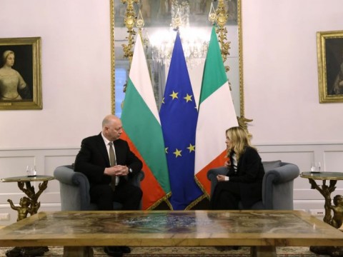 Желязков и италианският премиер Джорджа Мелони договориха провеждането на междуправителствена среща през март
