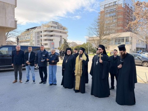 Освещаване на новите автомобили на ОД-МВР - Ямбол