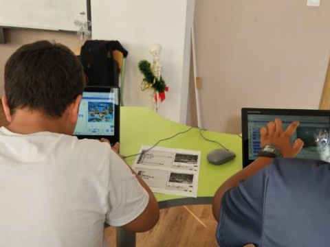 Коледни истории със Skratch по НП“Иновации в действие“ –Модул 1 „Интердисциплинарни уроци“ в ОУ “Панайот Хитов“