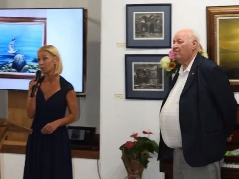 Юбилейна изложба на Руси Куртлаков събра многобройна публика в Жеравна